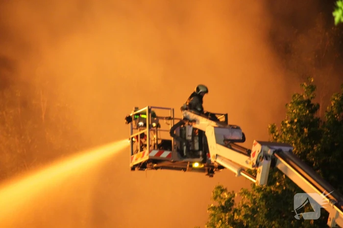 Uitslaande brand bij ROVC