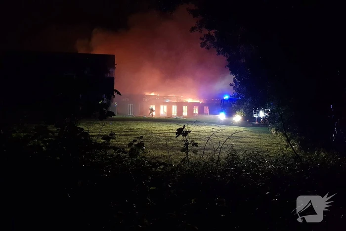 Uitslaande brand bij ROVC