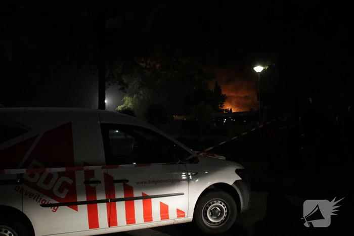 Uitslaande brand bij ROVC