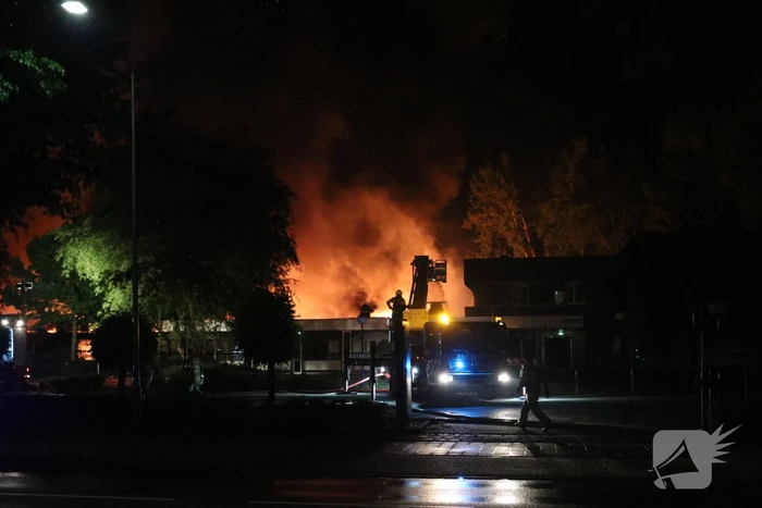 Uitslaande brand bij ROVC