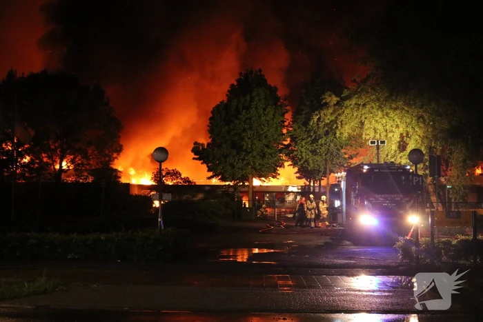 Uitslaande brand bij ROVC