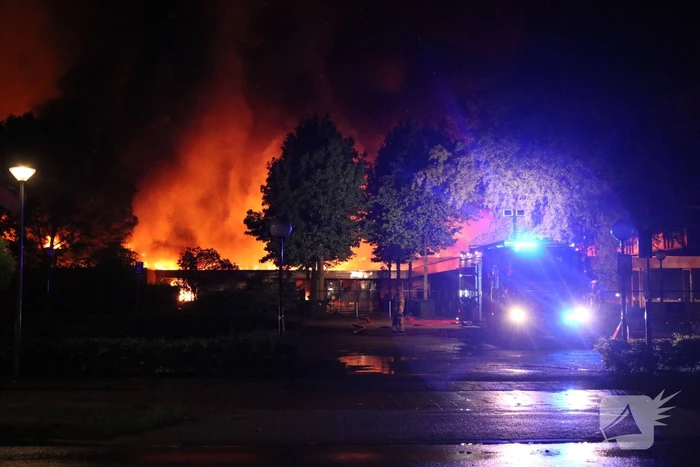 Uitslaande brand bij ROVC
