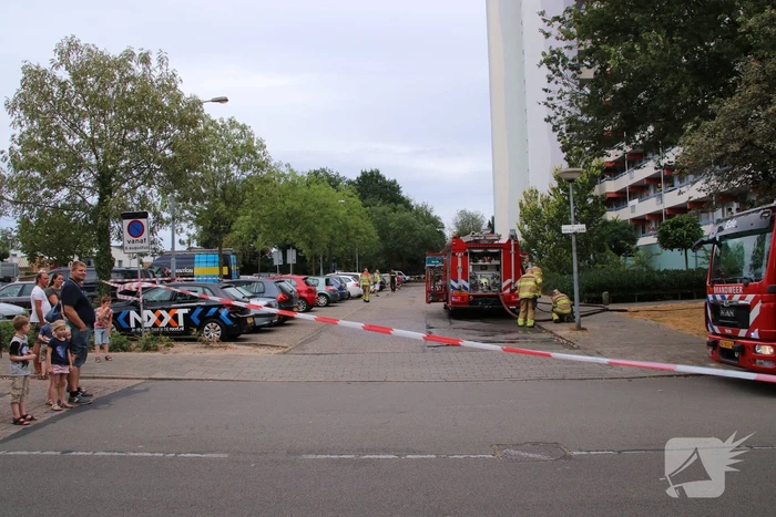 Kortsluiting mogelijke oorzaak van brand in flat