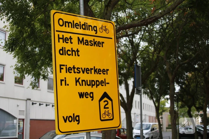 Wegwerkzaamheden fietsoversteek gestart