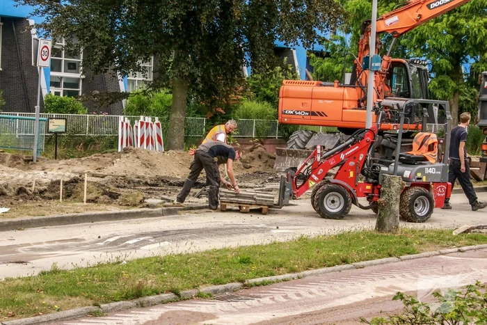 Wegwerkzaamheden fietsoversteek gestart
