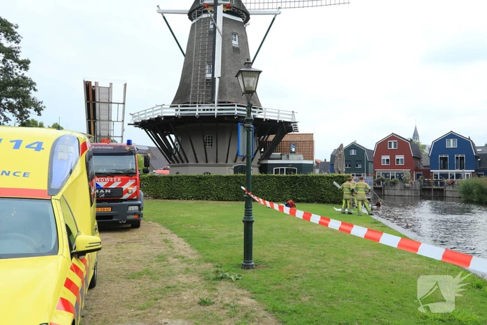 Drenkeling overleden in ziekenhuis