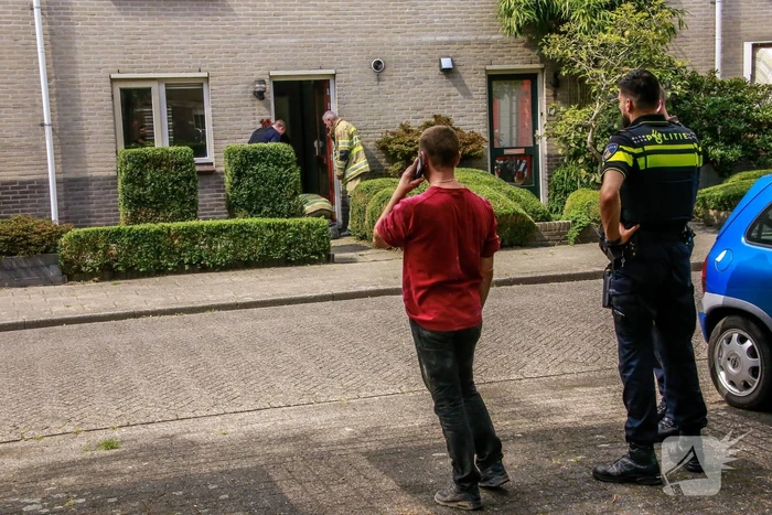 Bewoner zaagt gasleiding doormidden
