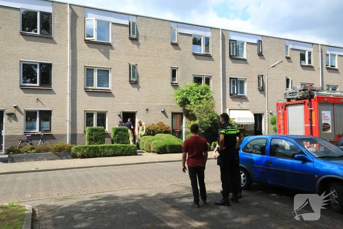 Bewoner zaagt gasleiding doormidden