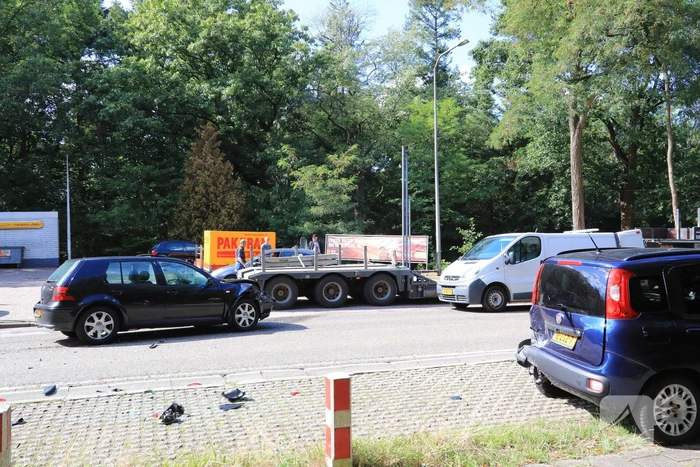Vier voertuigen betrokken bij ongeval