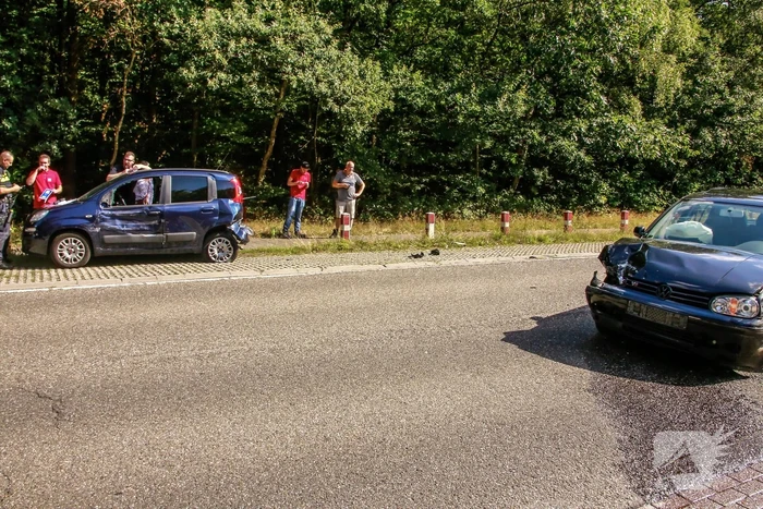 Vier voertuigen betrokken bij ongeval
