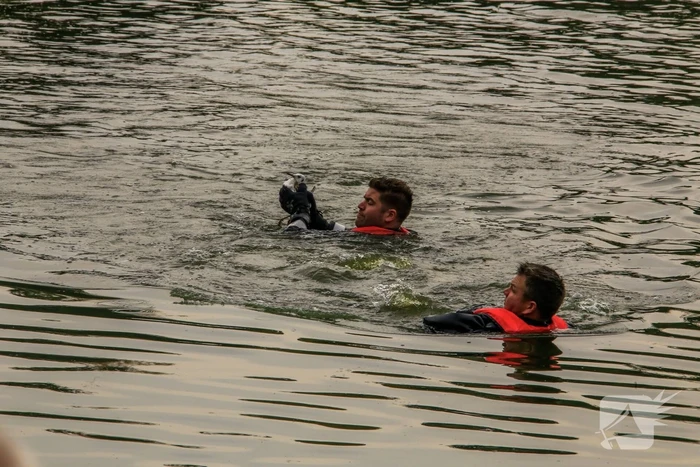 Verlamde meeuw uit water gered