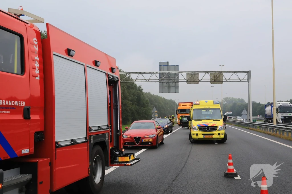 Rijksweg A1 112 meldingen Amersfoort 