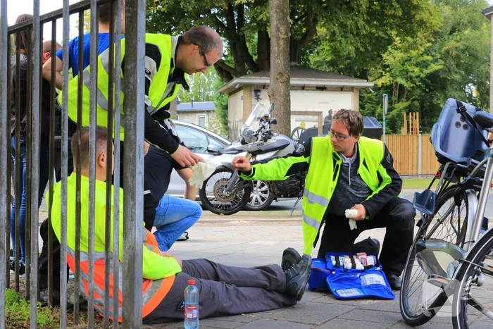 Verkeersregelaar mishandeld tijdens triathlon