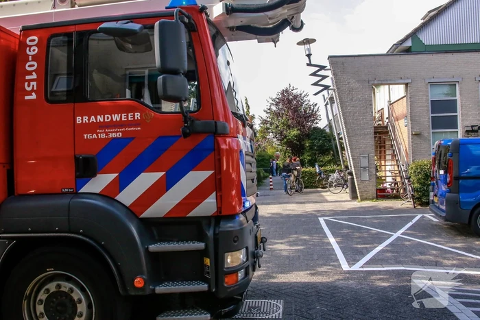 Veel rook bij zolderbrand