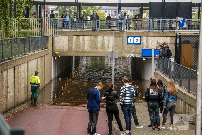 Regenbuien zorgen voor veel wateroverlast