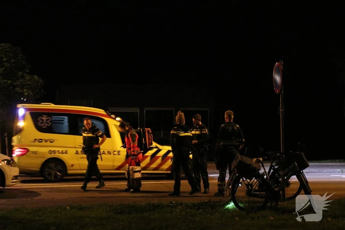 Fietser zwaargewond bij valpartij
