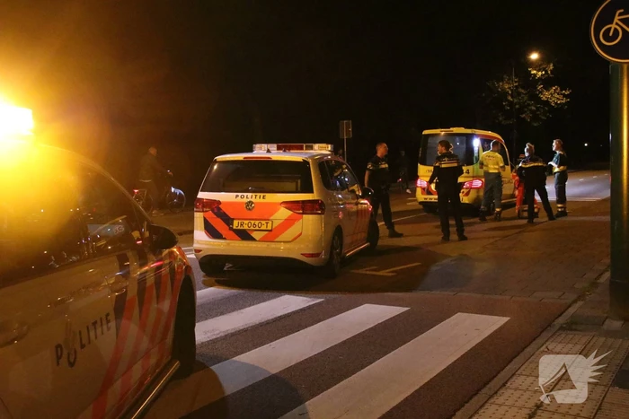 Fietser zwaargewond bij valpartij