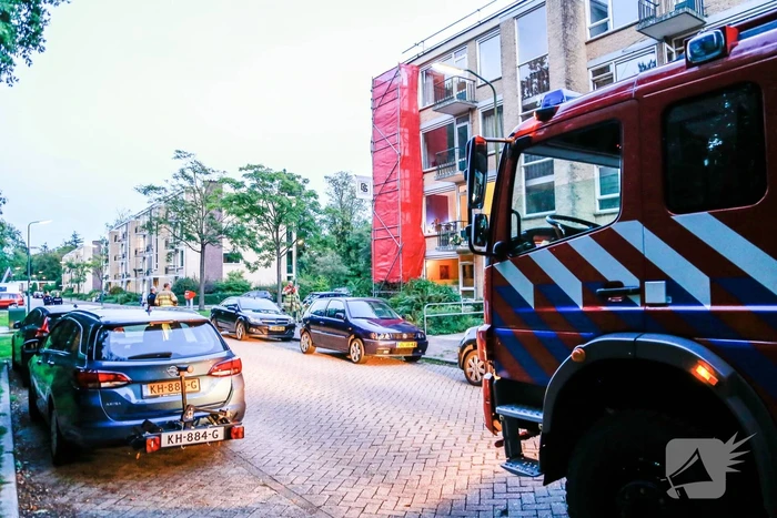 Voorbijgangers ruiken gaslucht