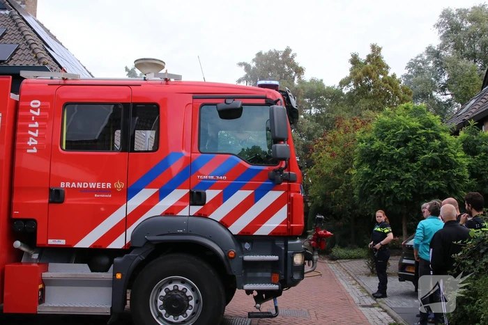 Brand in bijkeuken