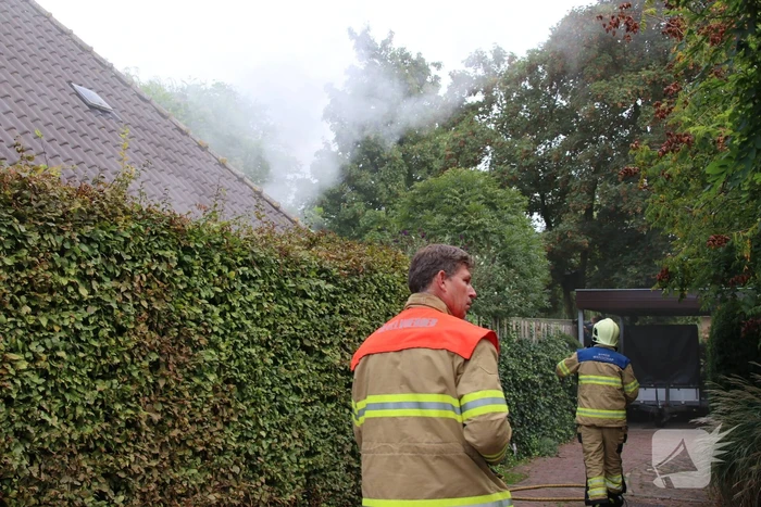 Brand in bijkeuken