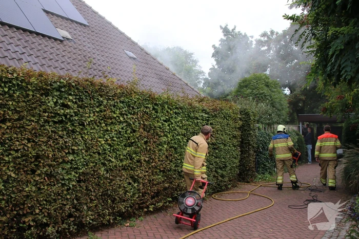 Brand in bijkeuken
