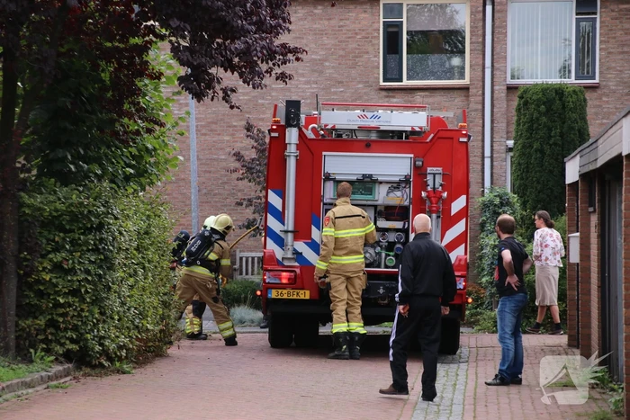 Brand in bijkeuken