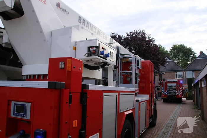 Brand in bijkeuken