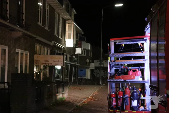 Flinke rookontwikkeling in bovenwoning