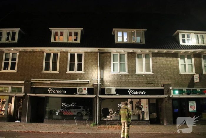 Flinke rookontwikkeling in bovenwoning