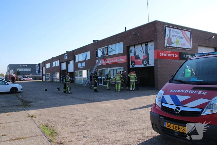 Vreemde lucht in bedrijfsverzamelpand