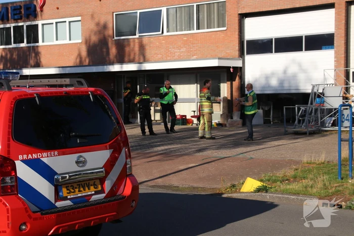Vreemde lucht in bedrijfsverzamelpand
