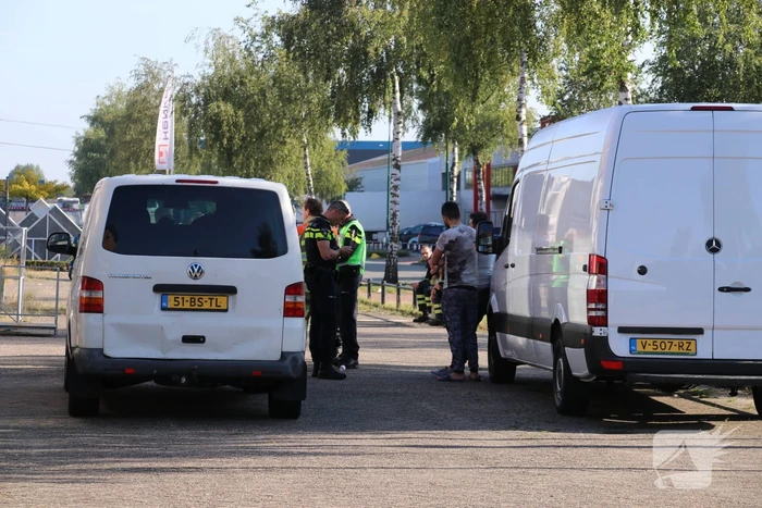 Vreemde lucht in bedrijfsverzamelpand