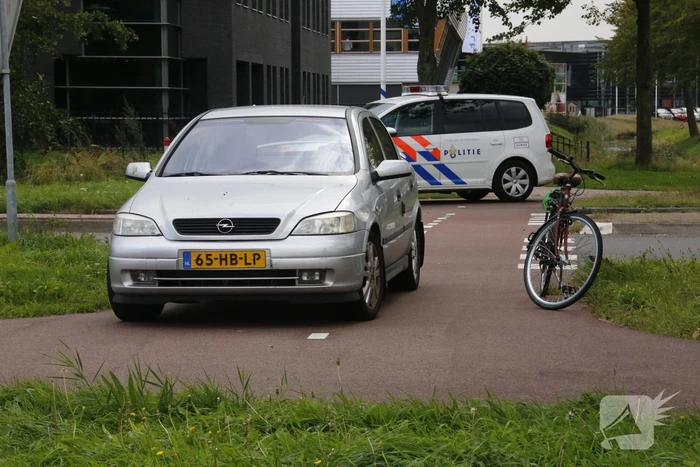 Fietser gewond na aanrijding met auto