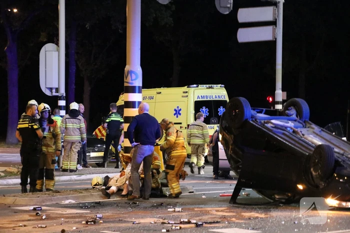 Ravage en gewonde na aanrijding