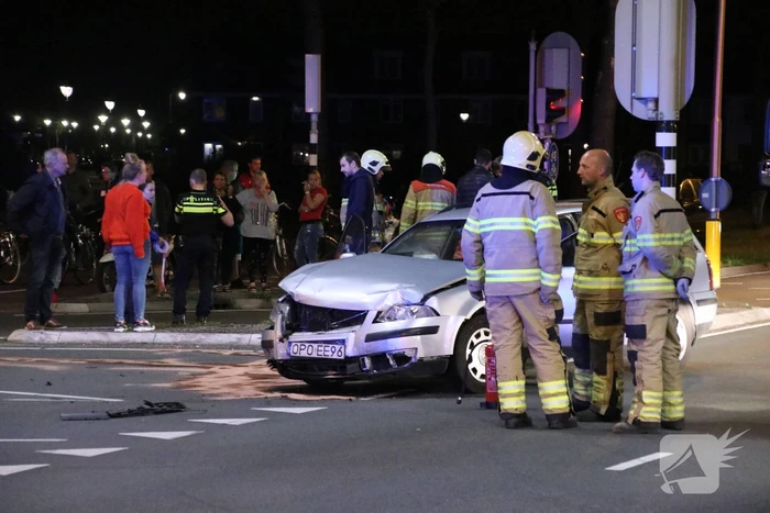 Ravage en gewonde na aanrijding