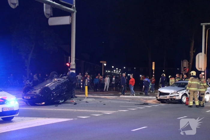 Ravage en gewonde na aanrijding