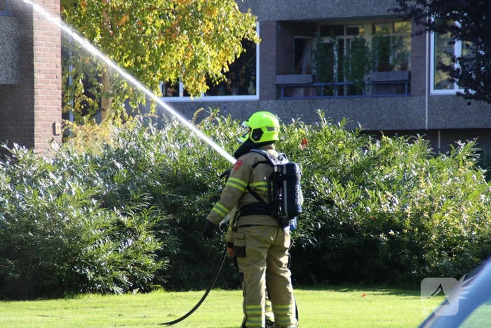 Uitslaande brand in flat