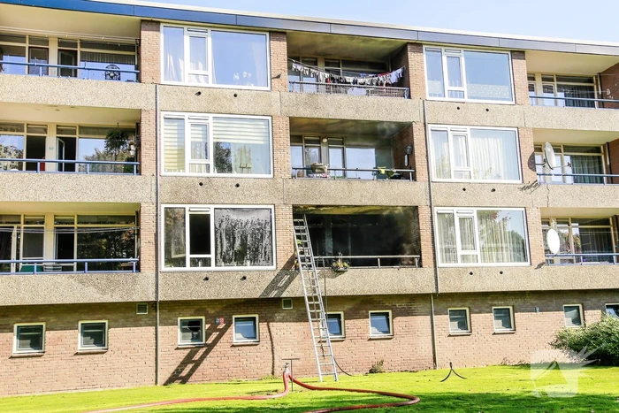 Uitslaande brand in flat