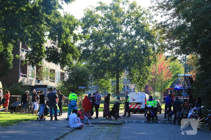 Uitslaande brand in flat