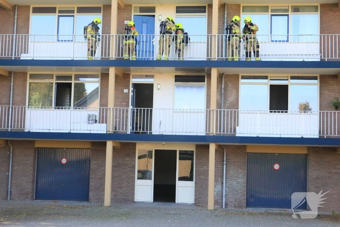 Uitslaande brand in flat
