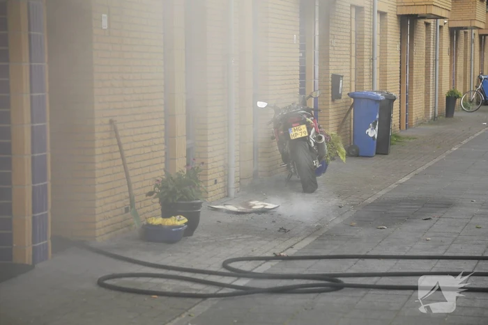 Veel rook bij brand in keuken