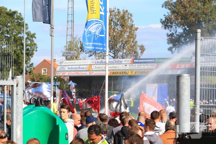 Drukke gezelligheid bij Derby