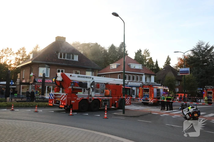 Brand in afvoerkanaal cafetaria