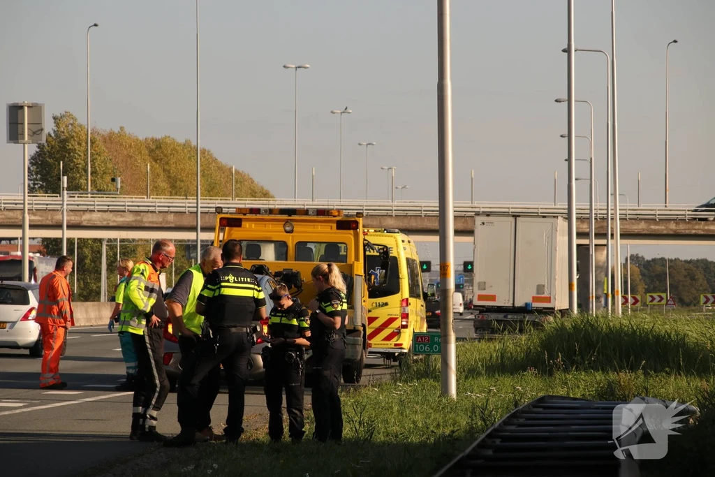 Rijksweg A12 112 meldingen Ede 