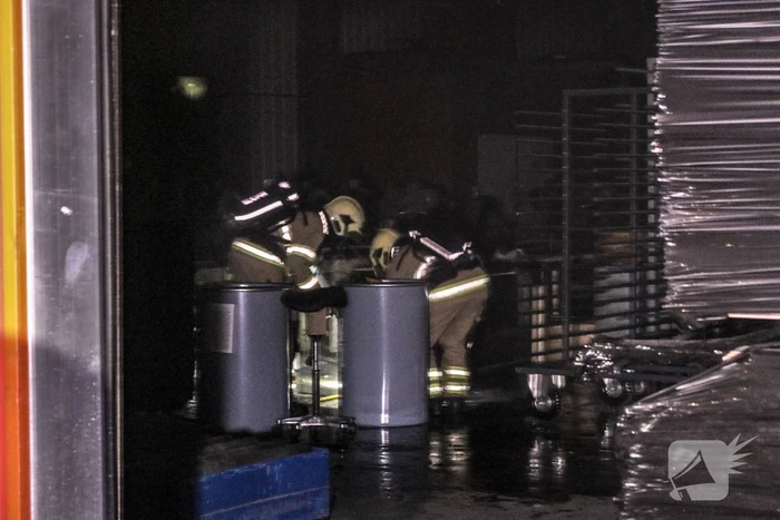 Brand in magazijn van Flamingo Parket