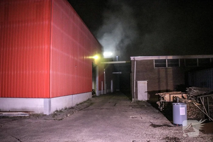 Brand in magazijn van Flamingo Parket
