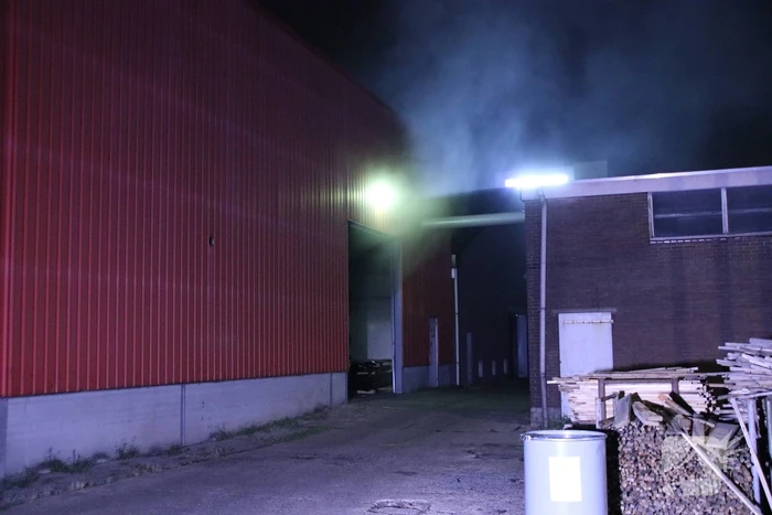 Brand in magazijn van Flamingo Parket