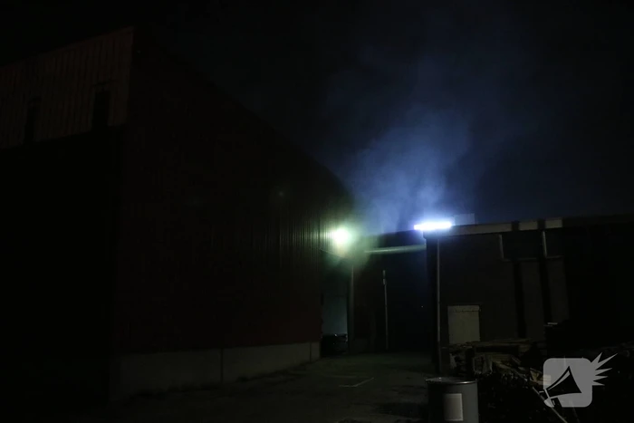 Brand in magazijn van Flamingo Parket