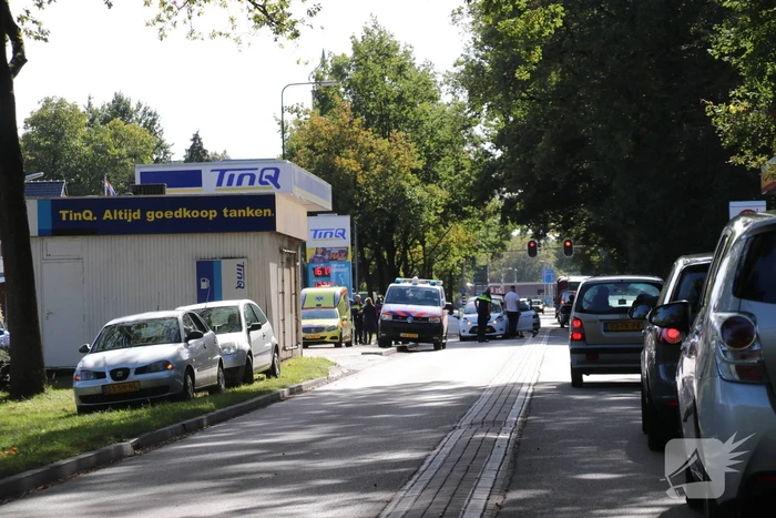Twee gewonden bij kettingbotsing