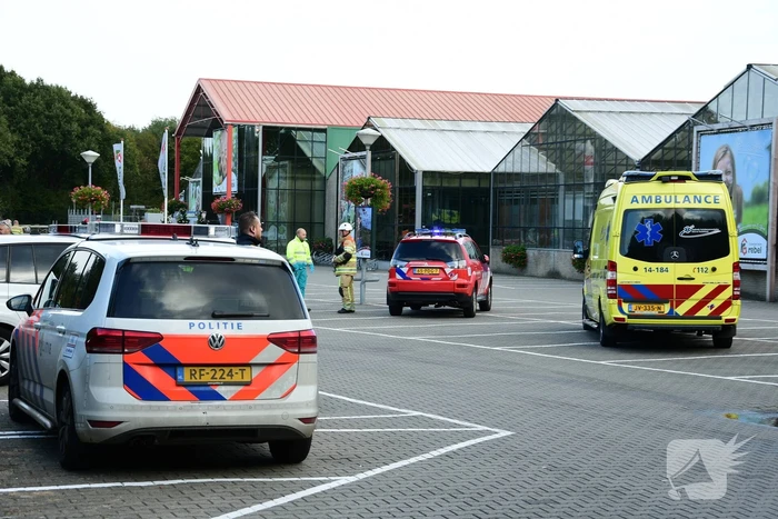 Brand in Tuincentrum Rebel